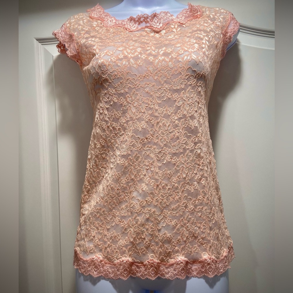 Lace T-Shirt Stretchy